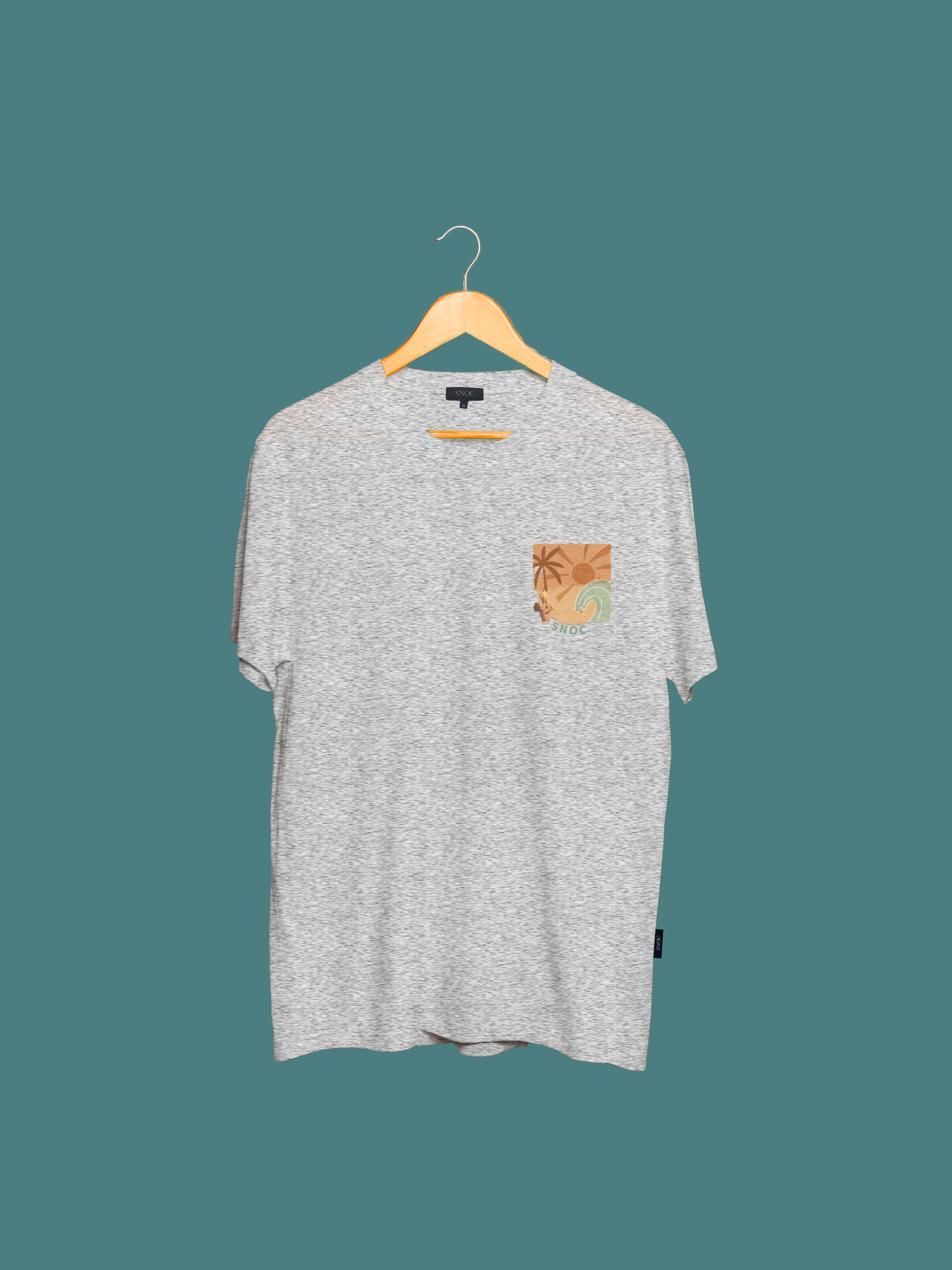 SNOC SUN T-SHIRT: Navy blue / M