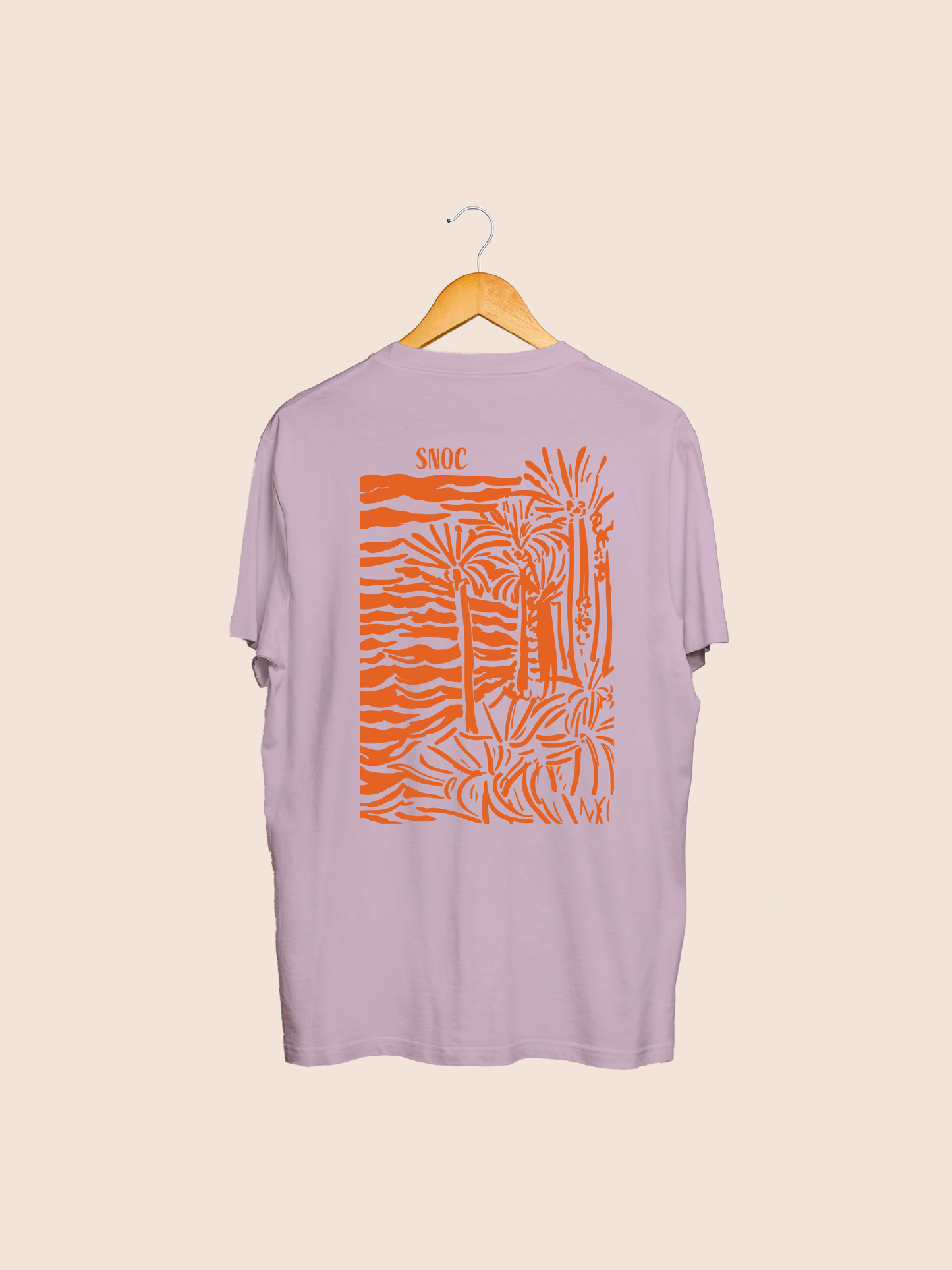 PALMS T-SHIRT: Blank / XL