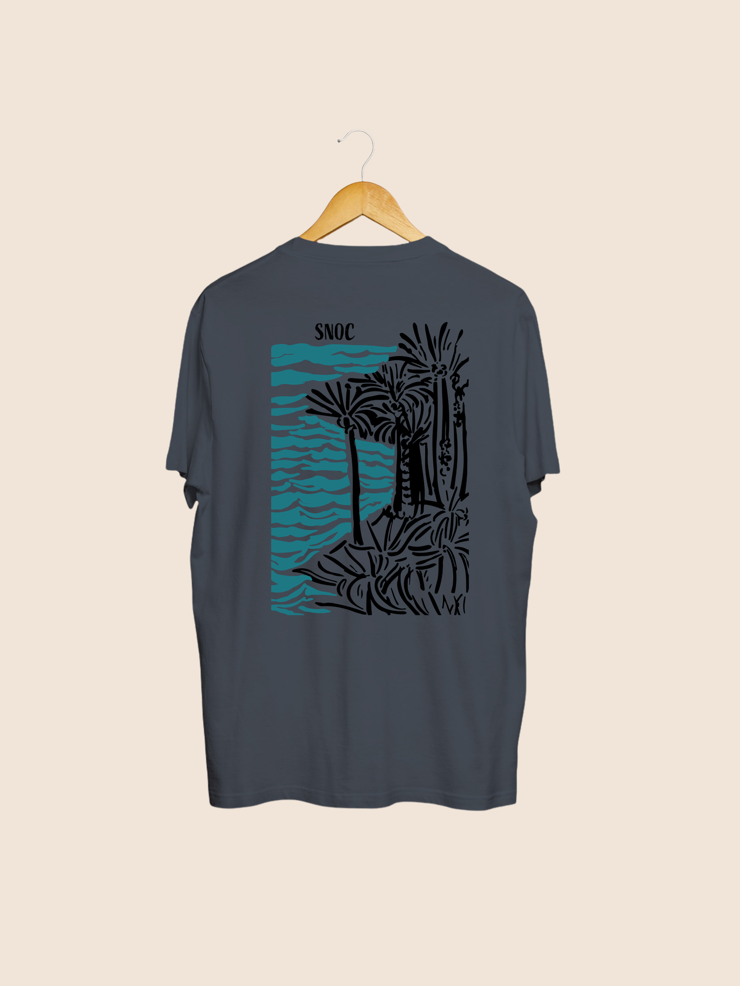 PALMS T-SHIRT: Blank / XL