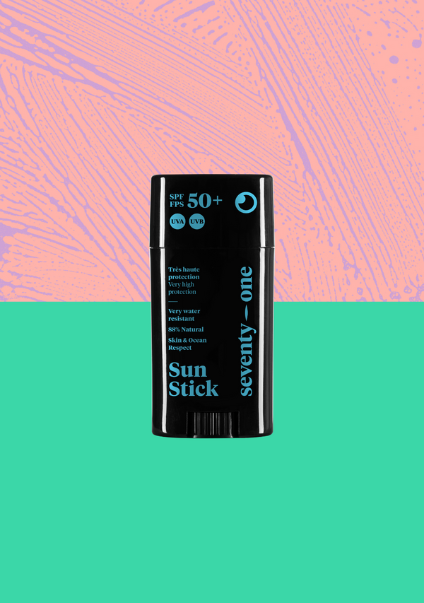 SUN STICK 50+ THE OCEAN BLUE- Bleu