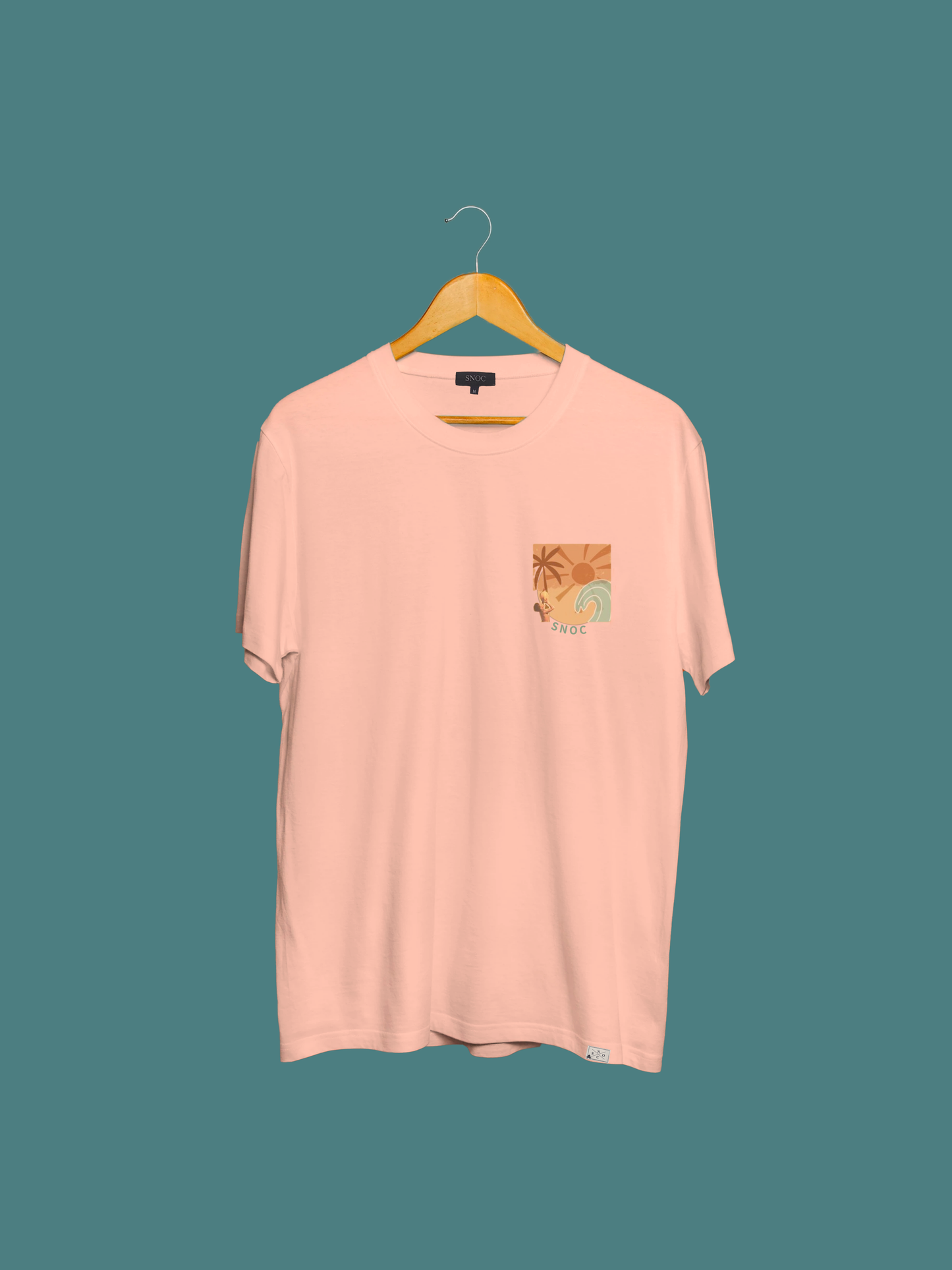 SNOC SUN T-SHIRT: Navy blue / M