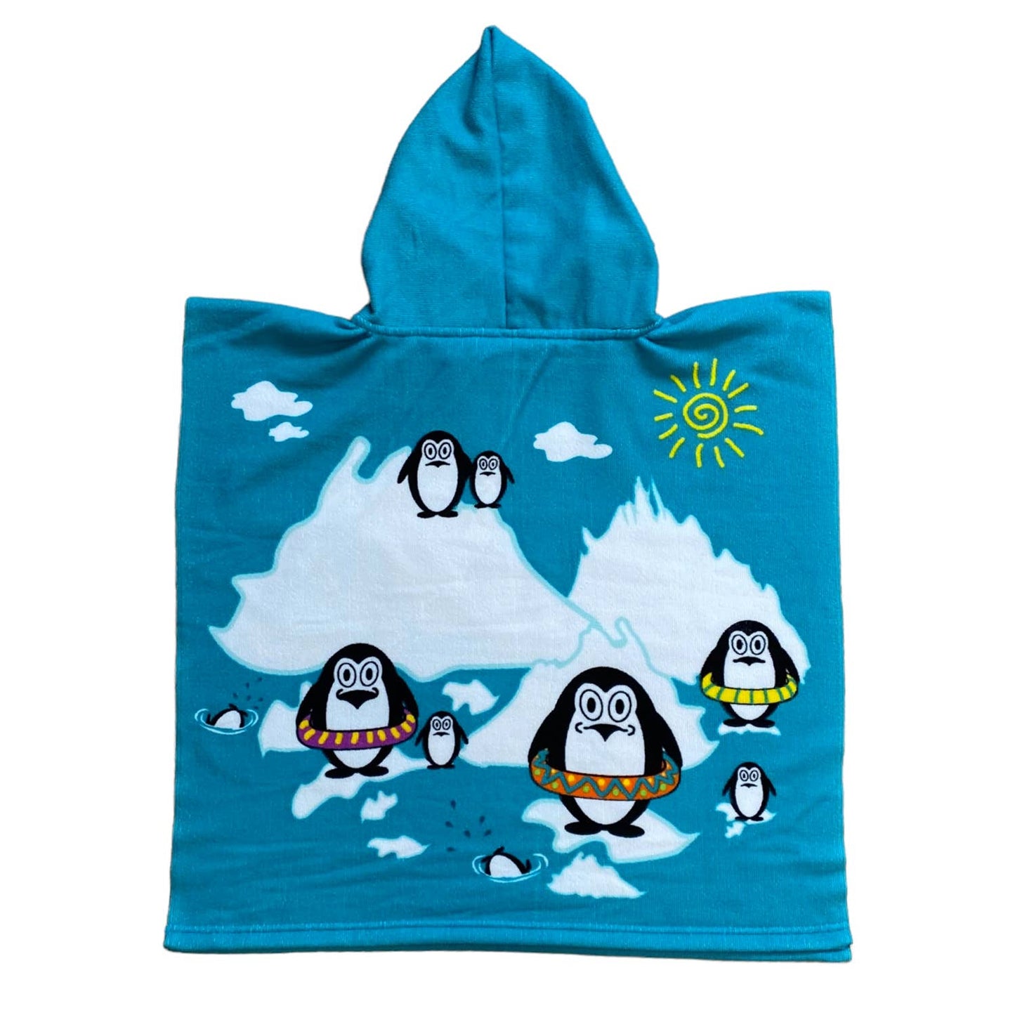 Beach poncho kid design Artic