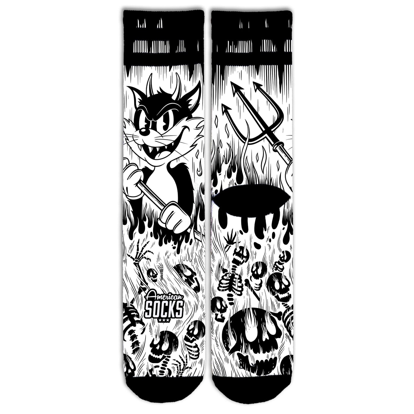 American Socks Signature Evil Cat