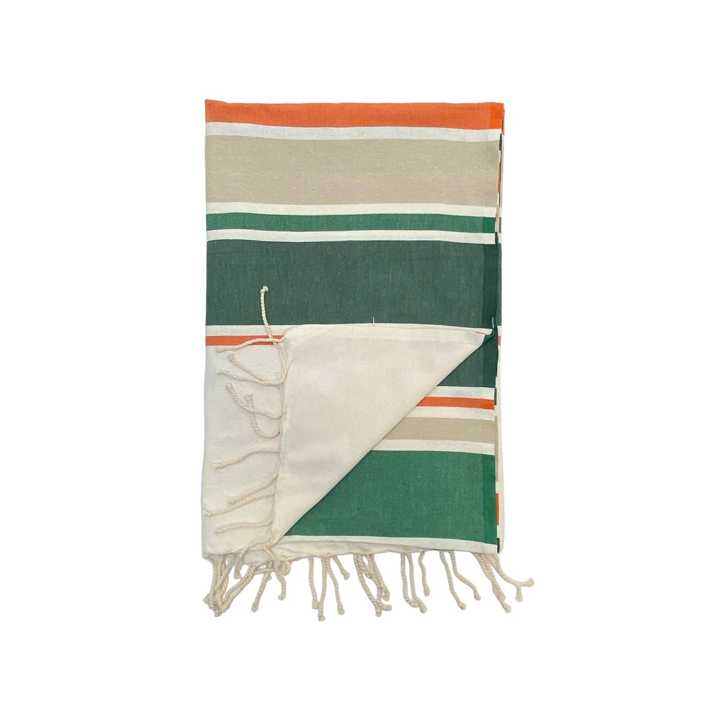 Traditional flat fouta Hélios 100x200: Chocolate