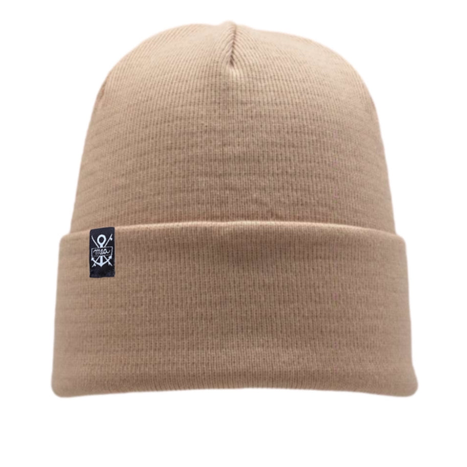 Bonnet 100% COTON BIO fabriqué en Allemagne -BEIGE