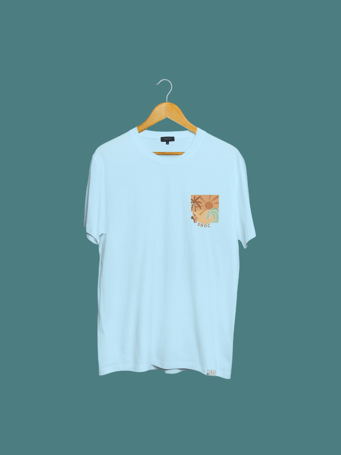 SNOC SUN T-SHIRT: Navy blue / M