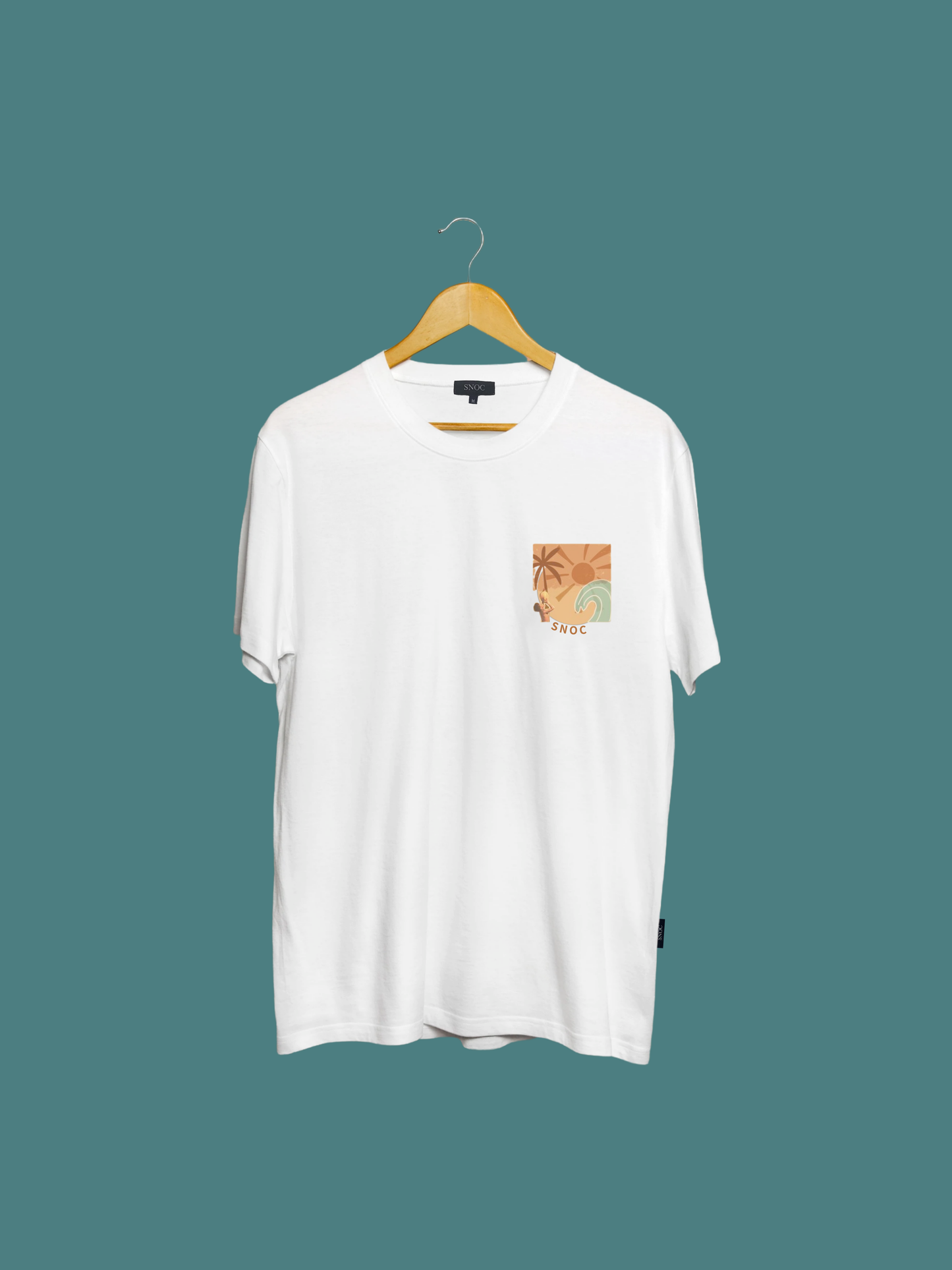 SNOC SUN T-SHIRT: Navy blue / M