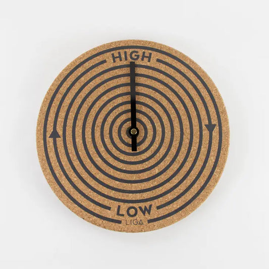 HORLOGE A MAREES en liege "orbit"