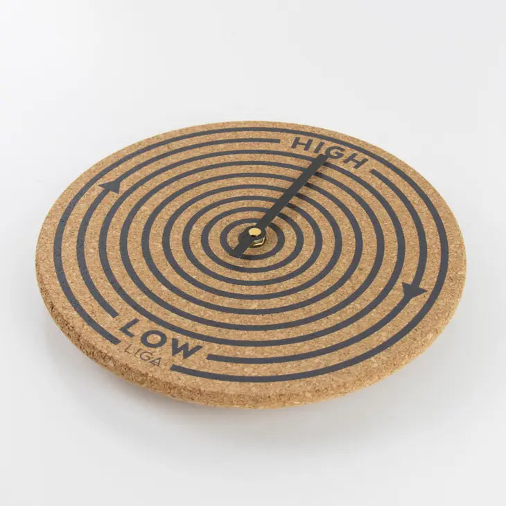 HORLOGE A MAREES en liege "orbit"