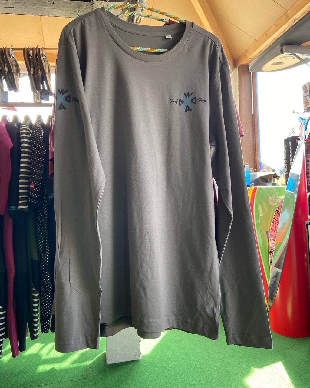 Tee-shirt Manches longues NO WAX Homme 100% Coton Bio