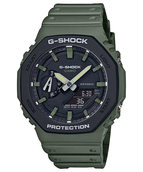 Montre CASIO G-SHOCK GA-2110SU - vert armée
