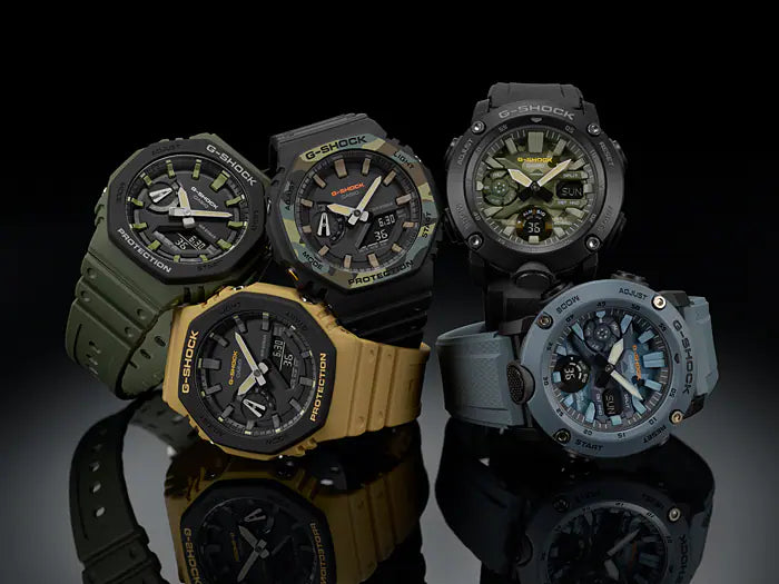 Montre CASIO G-SHOCK GA-2110SU - vert armée