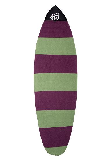 6'3" retro fish sox slate plum creature