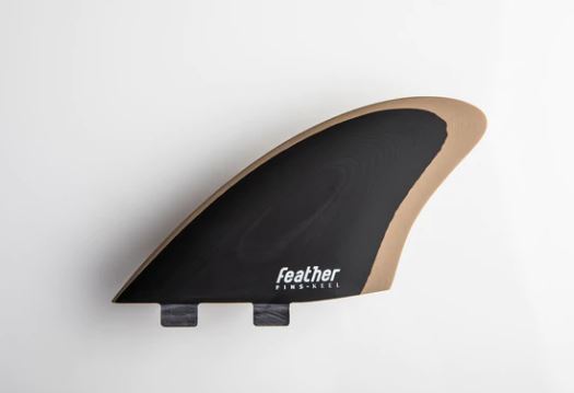 FEATHER FINS TWIN PRERFORMANCE TWIN FCS1 BLACK CAMO GREEN