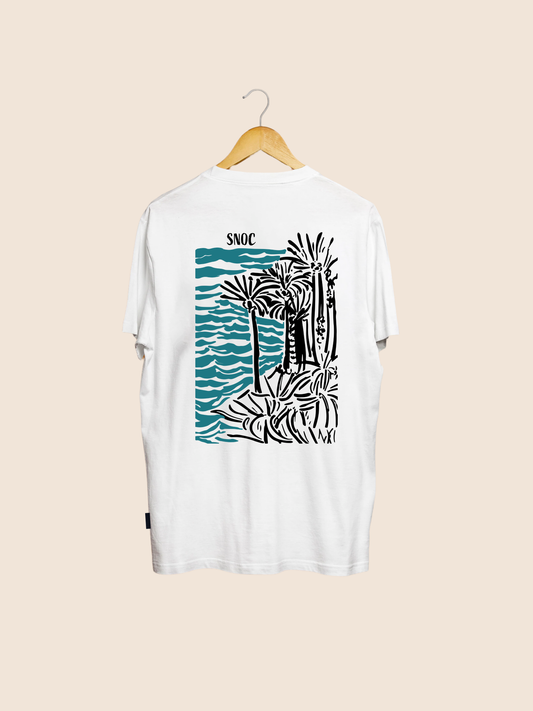PALMS T-SHIRT: Blank / M