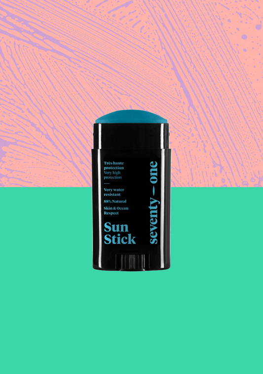 SUN STICK 50+ THE OCEAN BLUE- Bleu
