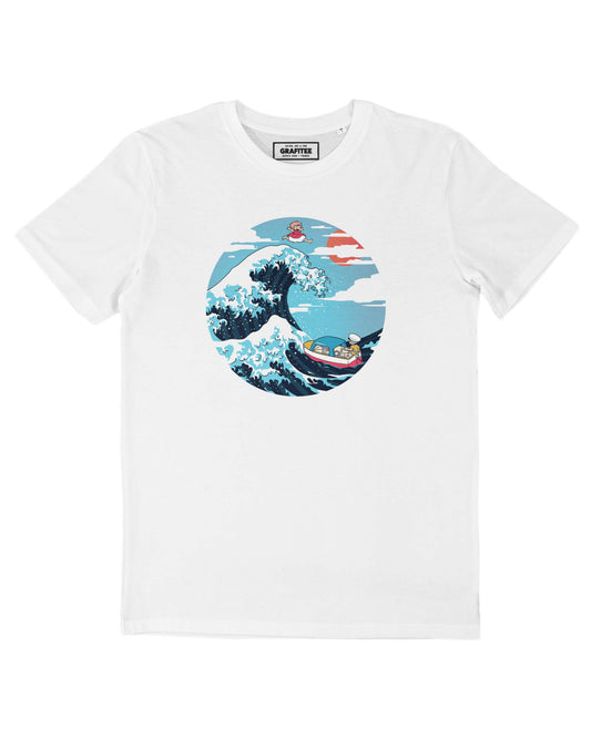 Ponyo Wave Tshirt - Japanese Anime Graphic T-Shirt: M