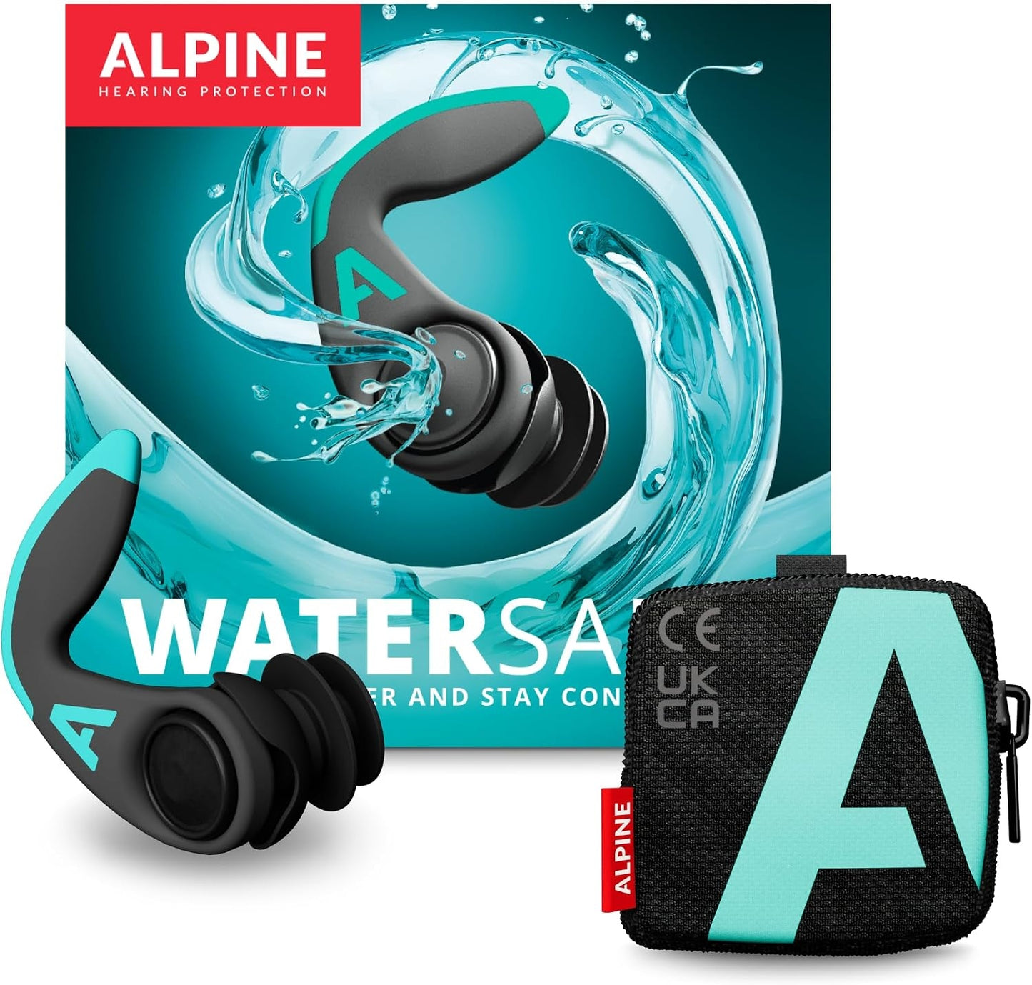 Bouchons d'oreille Alpine WaterSafe Pro Surf taille M+L