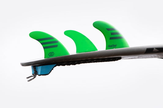 FEATHER FINS Ultralight fixation FCS2 VERT Taille L