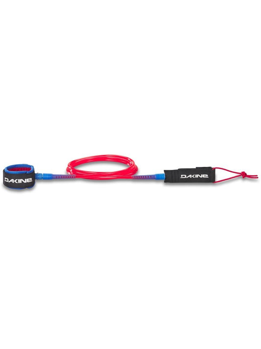 Leash DAKINE Longboard Ankle 10' ROUGE et BLEU