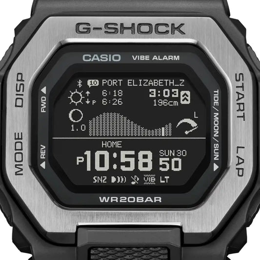 Montre CASIO G-SHOCK GBX-100TT-8 - white - montre à marées