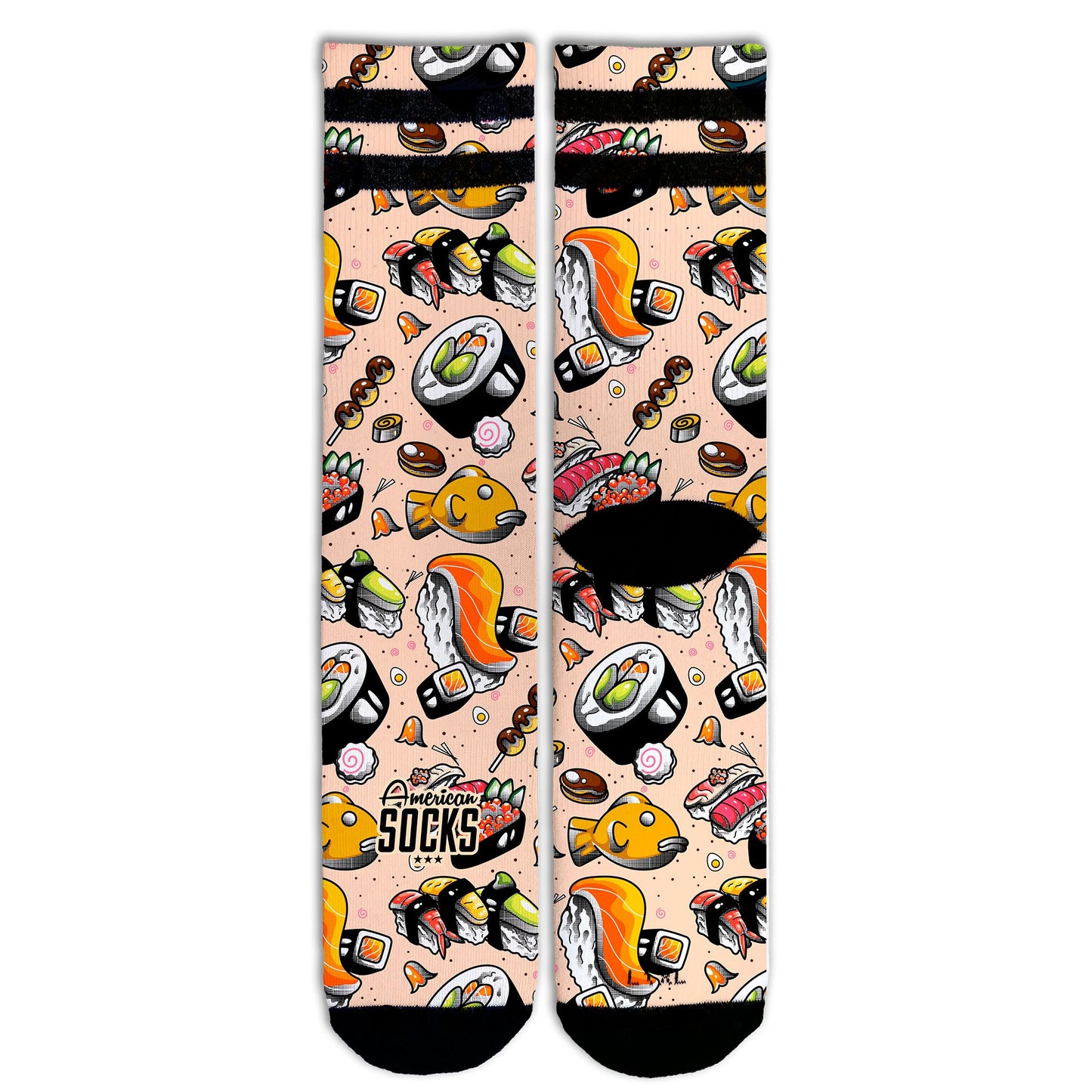 Chaussettes AMERICAN SOCKS - Sushi - Mid High