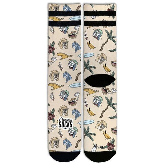 Chaussettes AMERICAN SOCKS - Stinky Surfer - Mid High