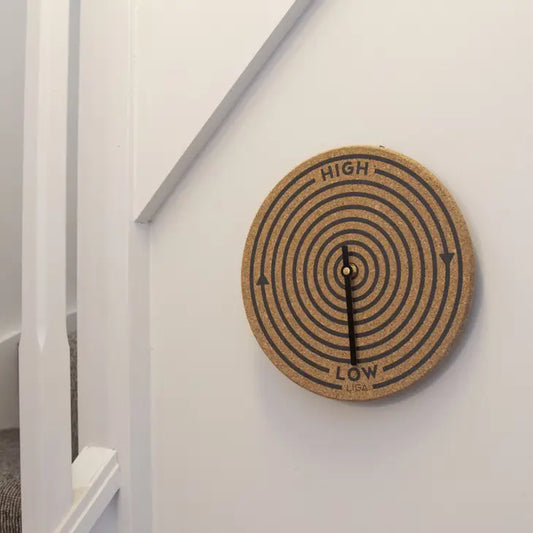 HORLOGE A MAREES en liege "orbit"