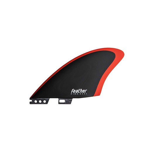 FEATHER FINS TWIN PRERFORMANCE TWIN FCS1 BLACK RED