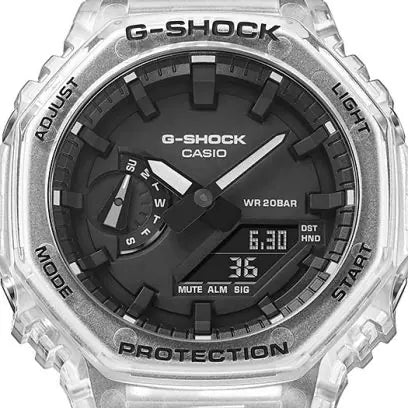 Montre CASIO G-SHOCK GA-2100SKE - transparente