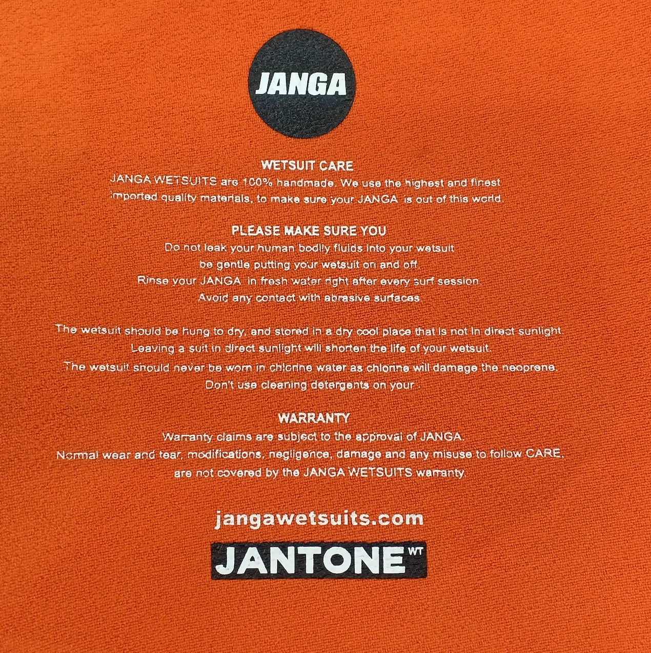 JANGA JANTONE 4/3mm PRUNE Taille 10